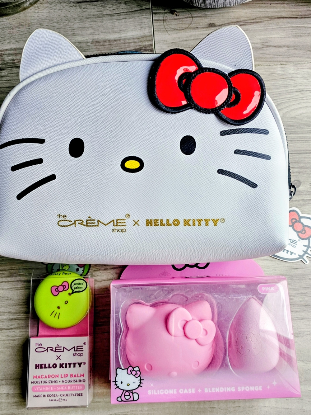 Hello Kitty Cosmetic BundleThe Crème Shop and Impressions Vanity